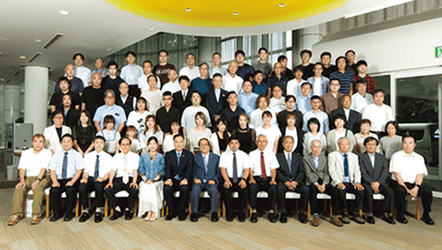 創立80周年記念式典 集合写真